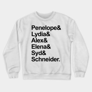 One Day at a Time Characters Crewneck Sweatshirt